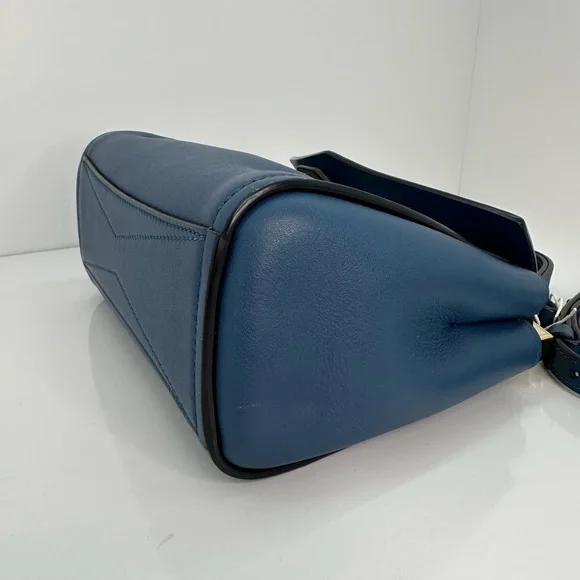 Sold❌Givenchy Blue HOST PICK 🎉and Gold Mini Bag with Structured Design - Picture 11 of 15